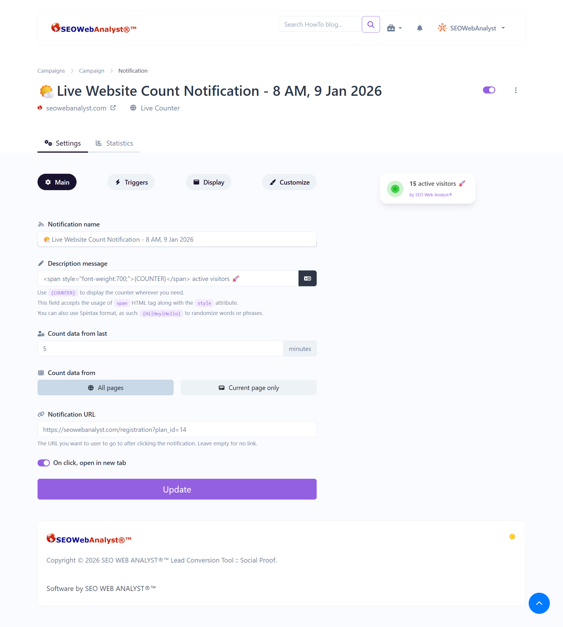 seo web analyst blogger community