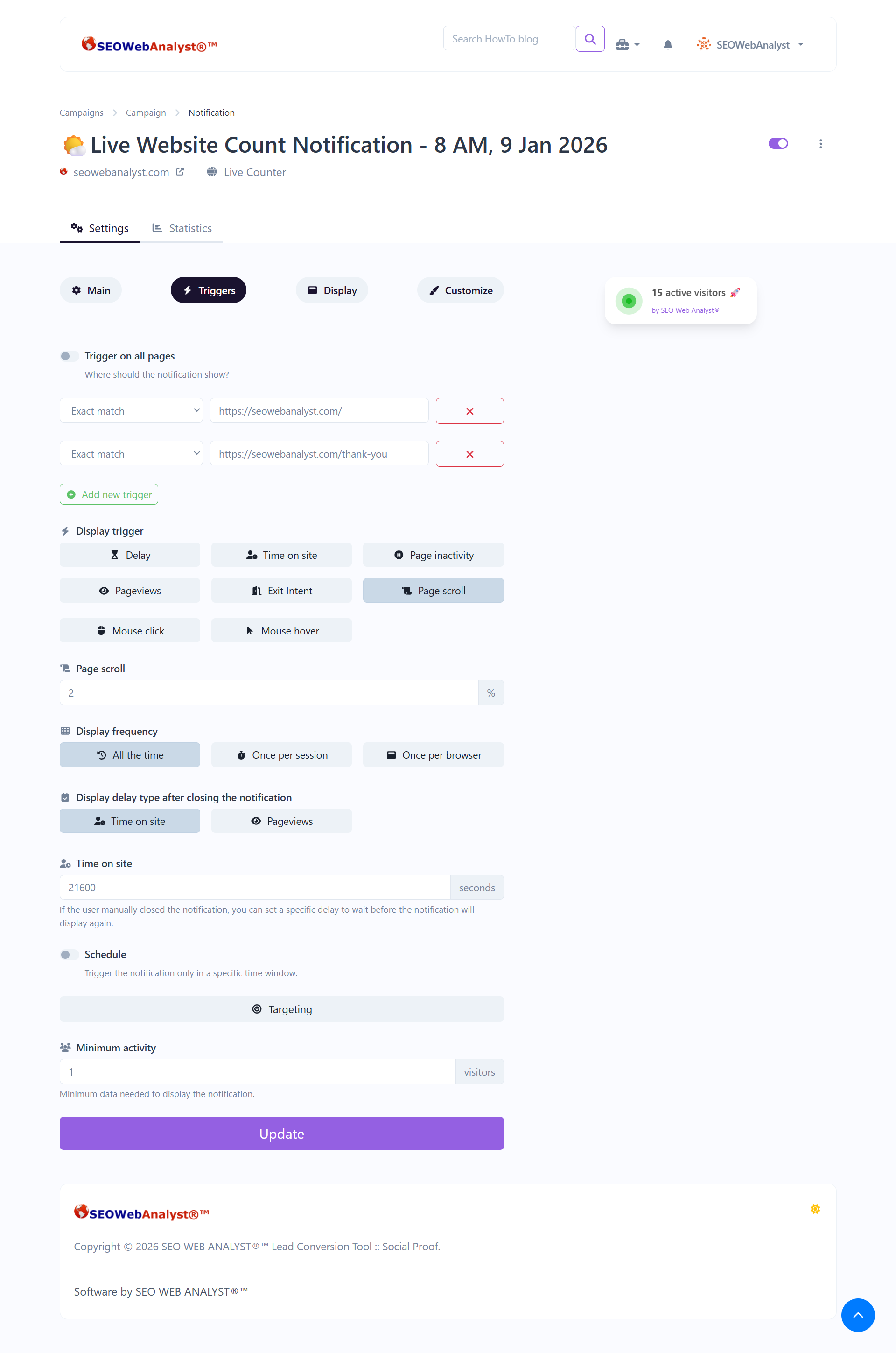 seo web analyst blogger community